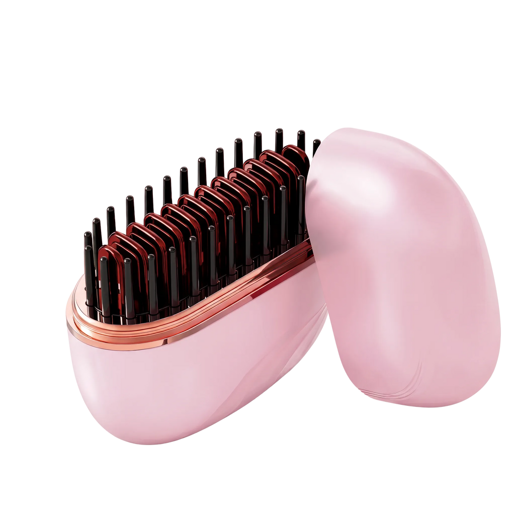 Mini Brosse Lissante Sans Fil - Lisses en 5 Minutes