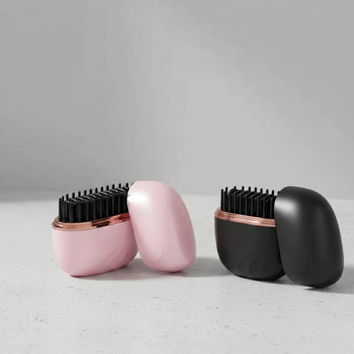 Mini Brosse Lissante Sans Fil - Lisses en 5 Minutes