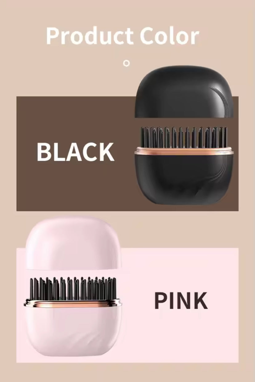 Mini Brosse Lissante Sans Fil - Lisses en 5 Minutes